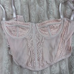 Pacsun pink corset
