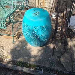 Cute Metal Plant Stand Side Table Patio