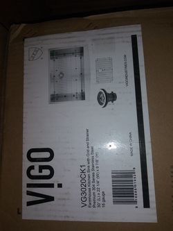 30in Vigo farm sink stainless steel