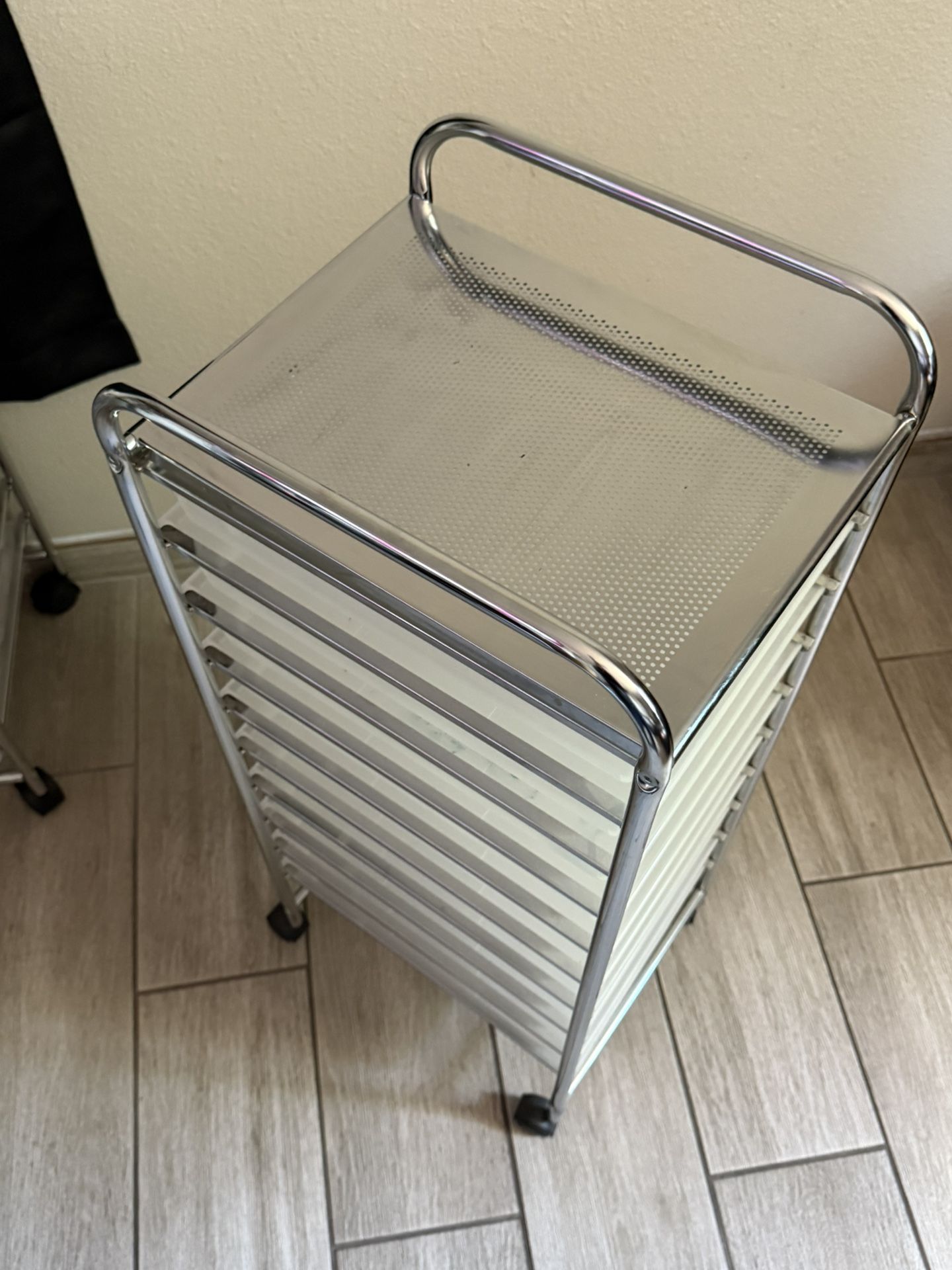 10 Drawer Storage Cart