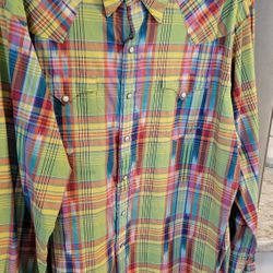 Polo Ralph Lauren Button Up Shirt.  Size XXL.  New.  