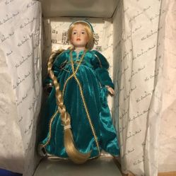 The Danbury Mint ‘Rapunzel’ The Storybook Doll Collection