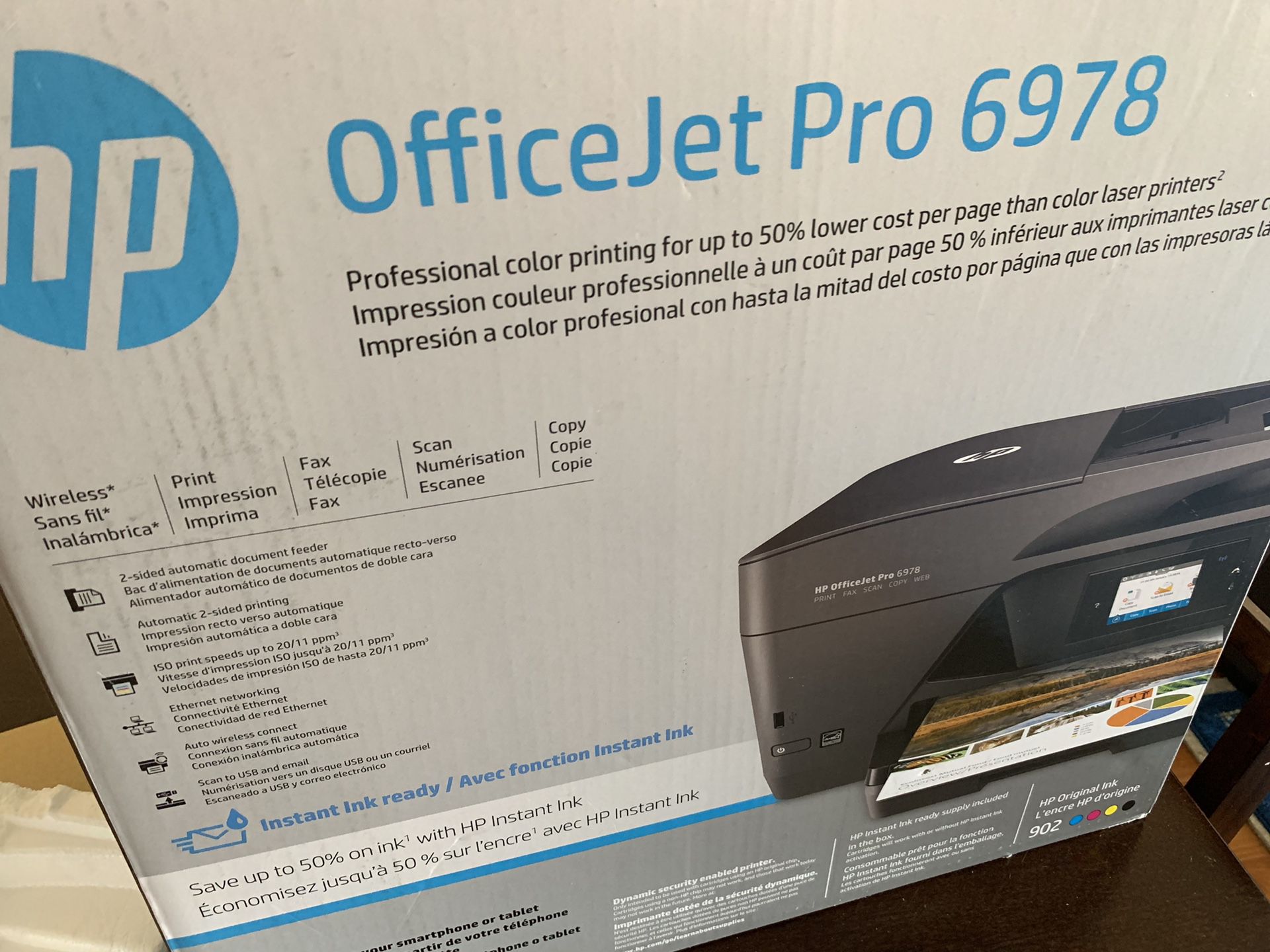 HP Officejet Pro 6978 - All in One wireless Printer