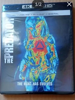 4k blu ray the predator bluray brand new