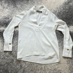 Zara V  Neck Blouse 