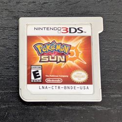 Pokemon Sun Cartridge Nintendo 3DS