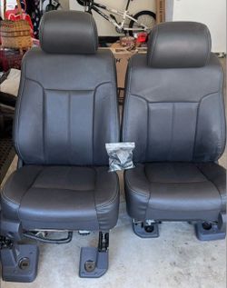 Seats: Ford super duty leather power seats 2017-2022