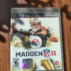 Madden NFL 11 on Playstation 3

