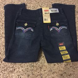 New little girls size 5 jeans