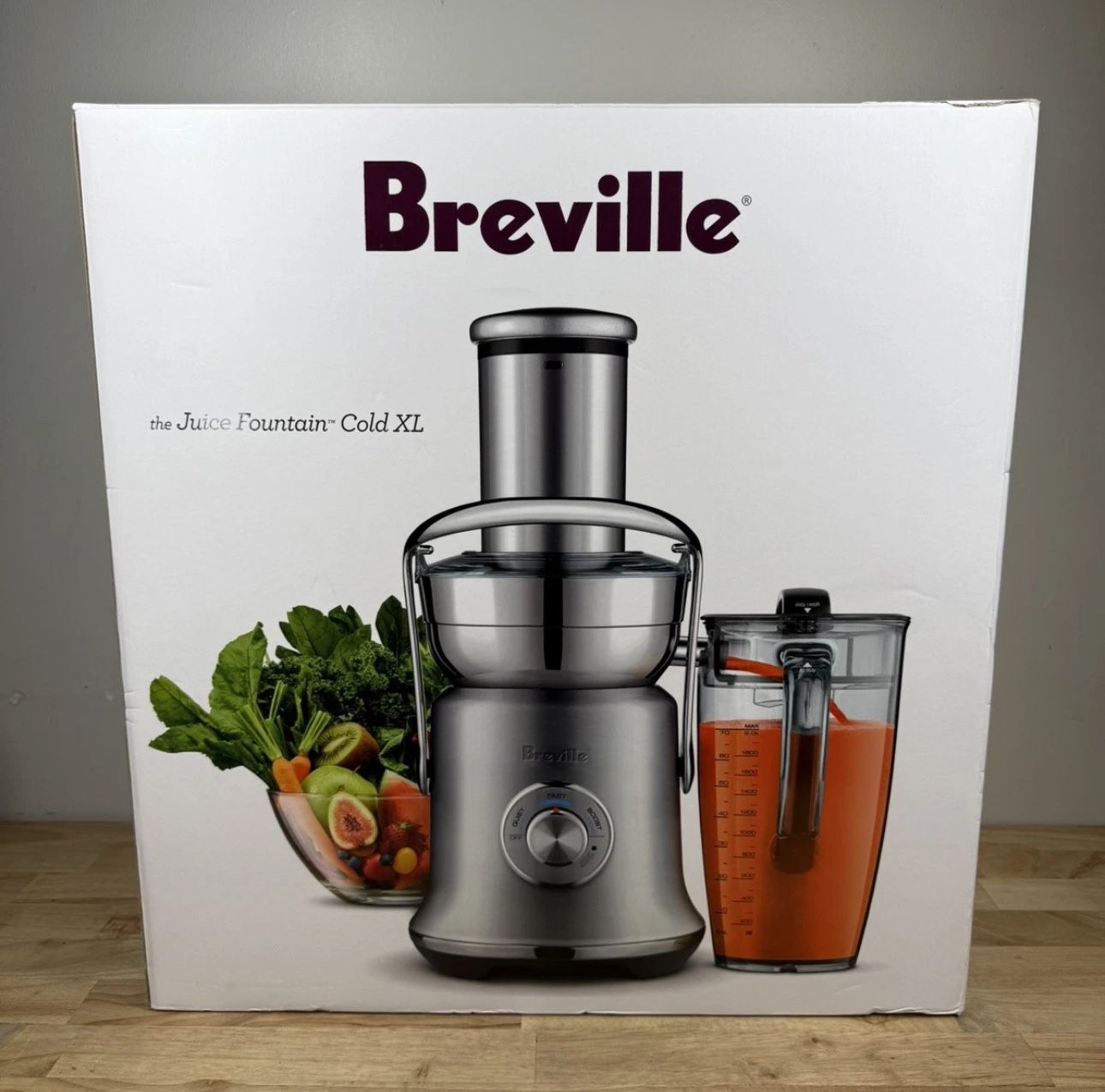Breville Juice Fountain Cold XL Juicer BJE830BSS1USC1