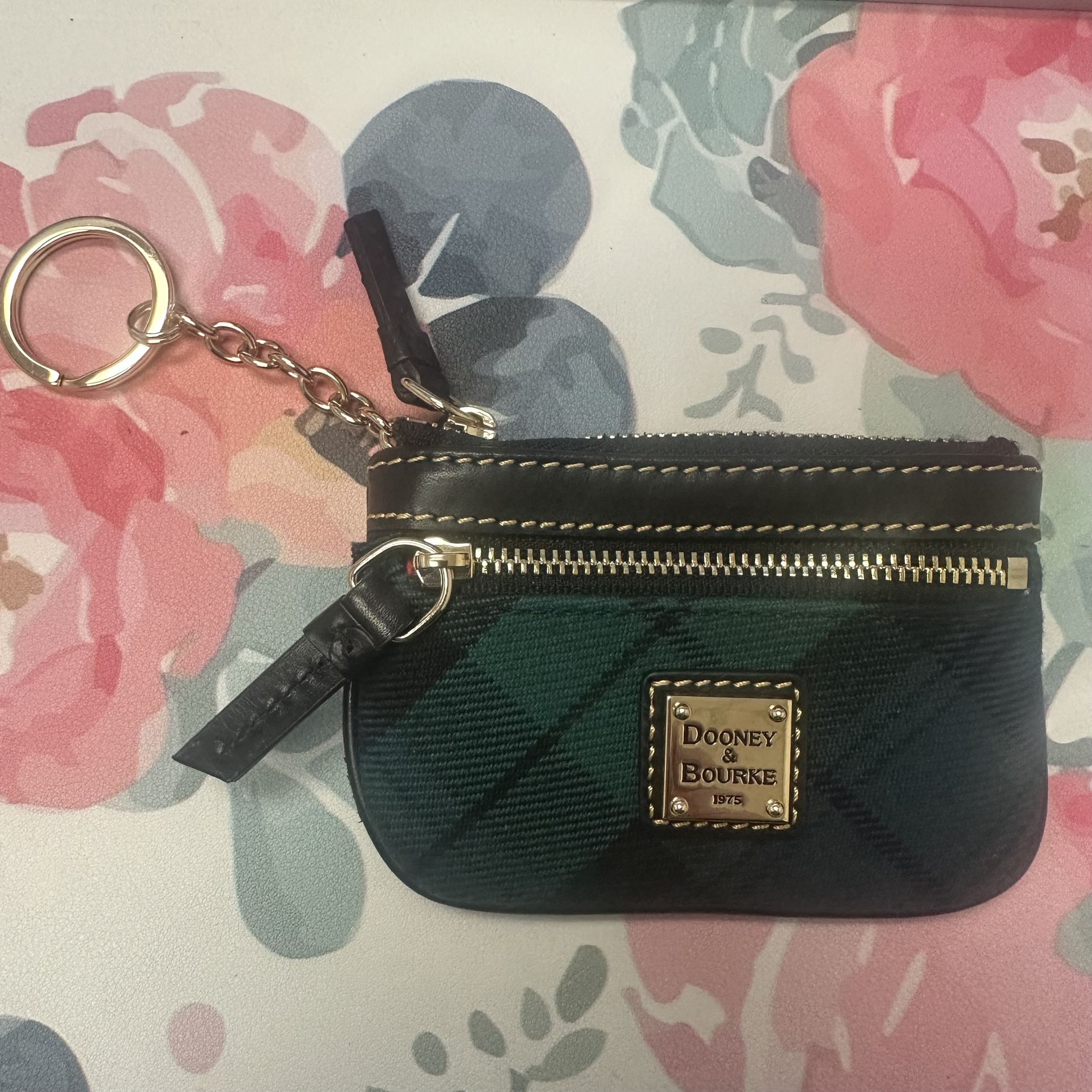 Dooney & Bourke coin Pouch Purse Keychain