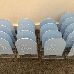 Pale Light Blue Wedding 
