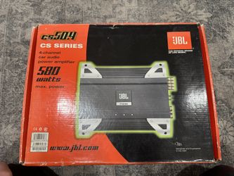 JBL cs50.4 4 Channel Car Amplifier