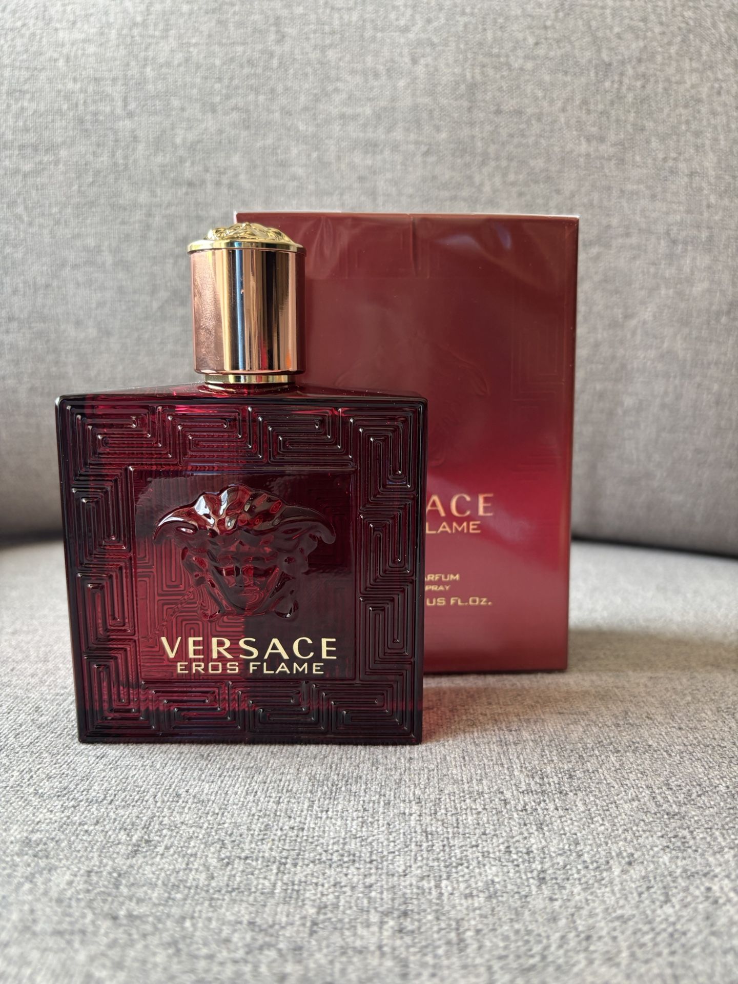 Versace Eros Flame 3.4 Oz Eau De Parfum For Men Spray