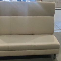 Cream Highback Bench