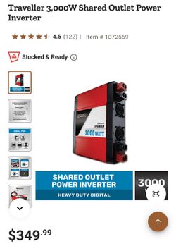 3000 watt inverter works perfect$125