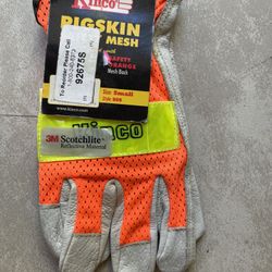 Kinco Pigskin Mesh Gov Sz Small