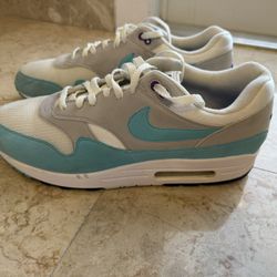 Nike Air Max 1 OG Anniversary Aqua Blue White Grey