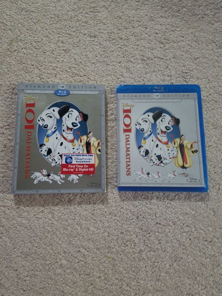 Brand New 101 Dalmatians Blu-Ray