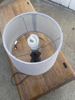 Small beautiful lamp 19 inches