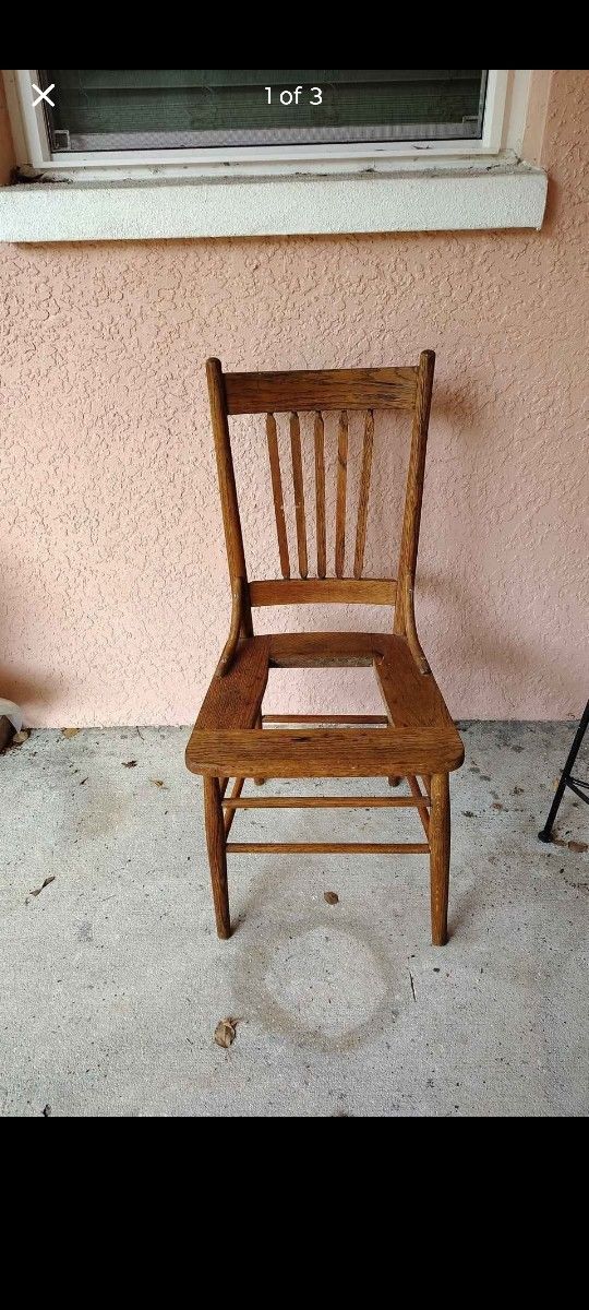 Antique Oak Chair