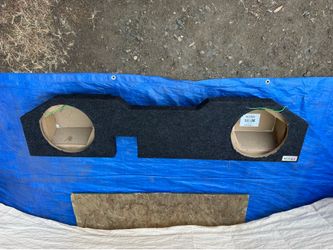 Dual 12’s speaker box for Dodge Ram crew cab