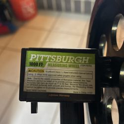 Pittsburgh 1000 foot measuring wheel