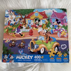 Together Time Puzzle - Disney Mickey and Friends Puzzle, 400 Pieces, Age 8+