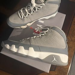 Cool Grey Jordan 9s