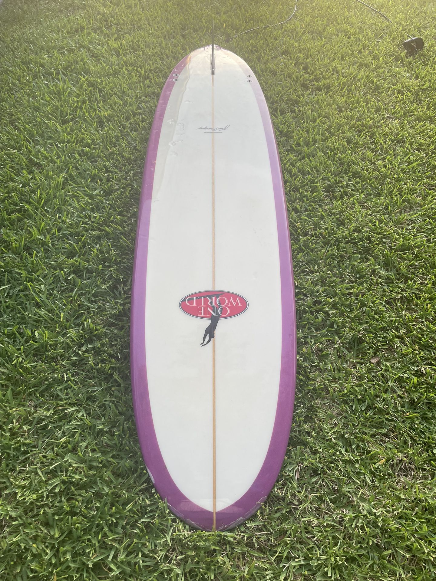 8’ One World Surf Board 