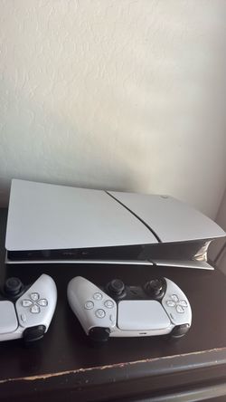 PlayStation 5 Slim Console with one  Controllers