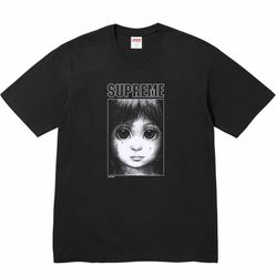 Supreme Black Margaret keane Tee