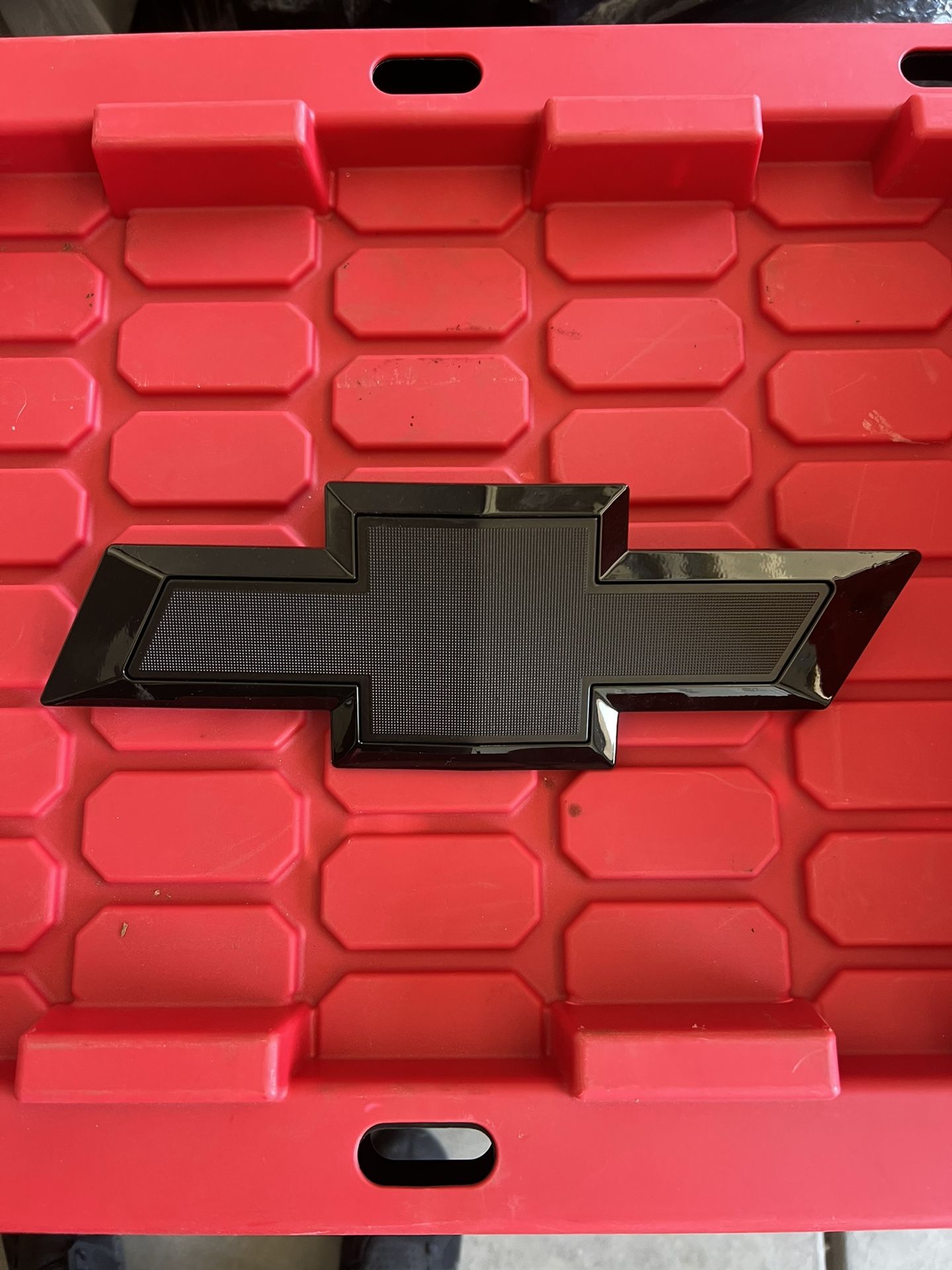 Chevy Blackout “Bow tie” Emblem Front Grill