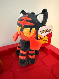 Pokemon Center Litten Plush 8" 2016