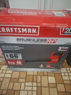 New 20v craftsman blower