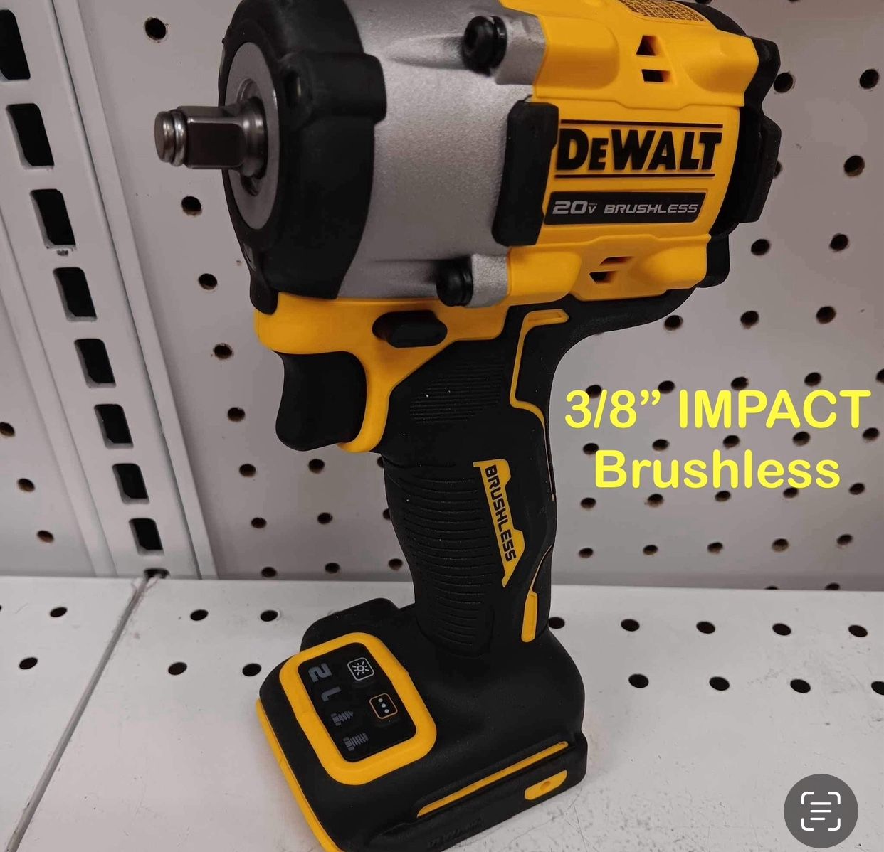 Dewalt New 3/8” Impact Wrench 20v Brushless Atomic