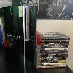 PS3 With 12 Games