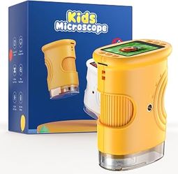 Kids Microscope with LCD Screen