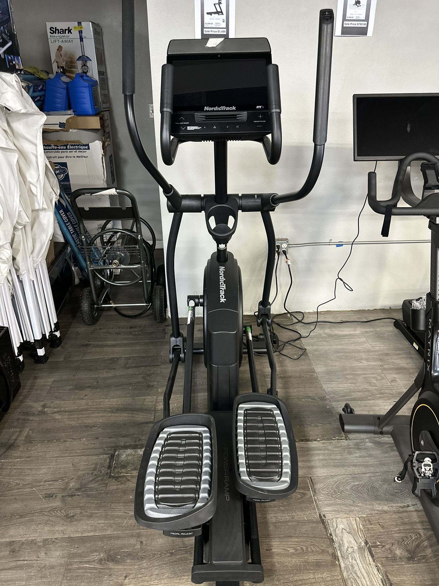 NordicTrack AirGlide 14i Elliptical Read Description
