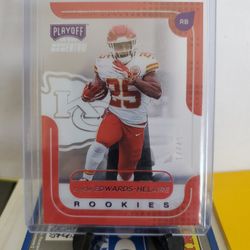 Chiefs Clyde Edwards Helaire Rookie Parallel Card