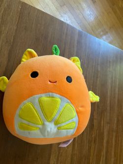 Orange bat dragon squishmallow