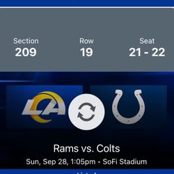 Rams vs Colts