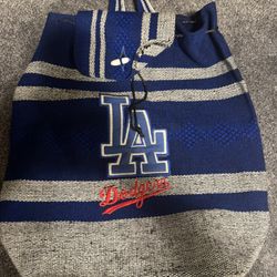 LA Dodgers Woven Backpack