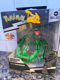Brand new series 2 rayquaza articulated pokemon select trainer team figure