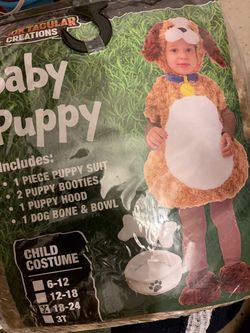 Toddler costume size 6-12M and 18-24M