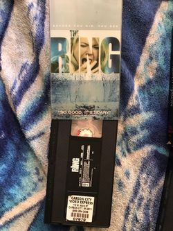 VHS vintage The ring, (READ DESCRIPTION)