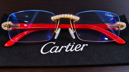 Cartier Rimless Glasses