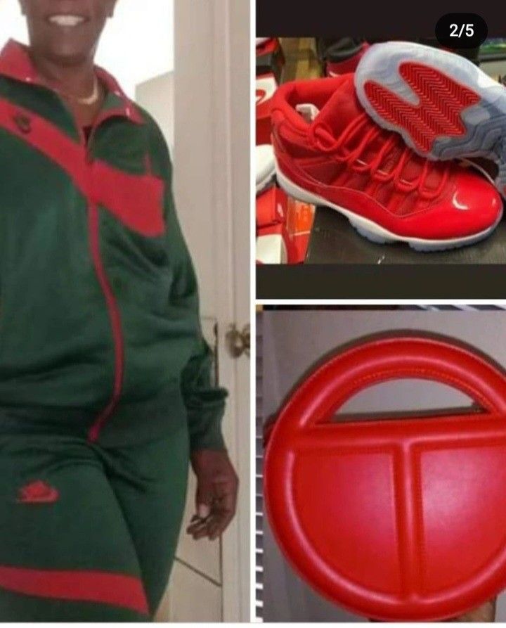 Sweatsuit Purse And Shoe set