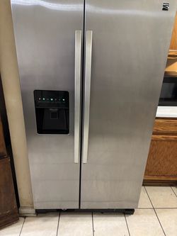 Kenmore Side-by-Side Stainless Steel Refrigerator