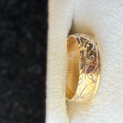 New 14k WEDDING BAND